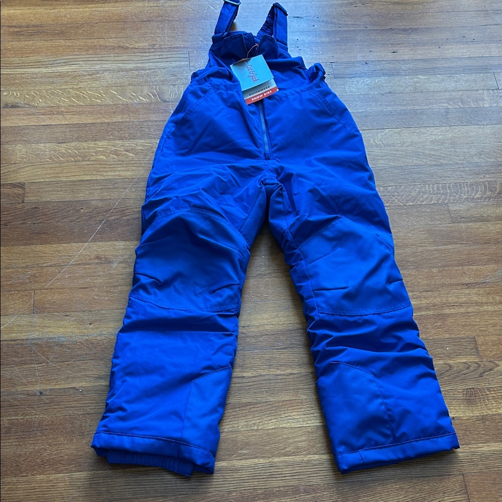 Cat & Jack Kids Bright Blue Overalls